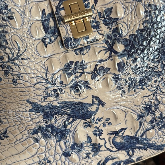 Brahmin Fallon shoulder bag Songbird Melbourne leather NWT - Picture 7 of 10